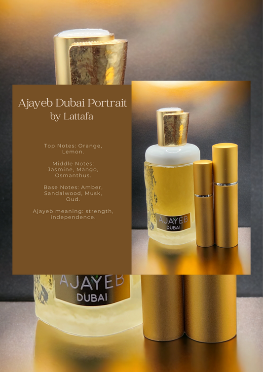 Decant of Ajayeb Dubai Portrait