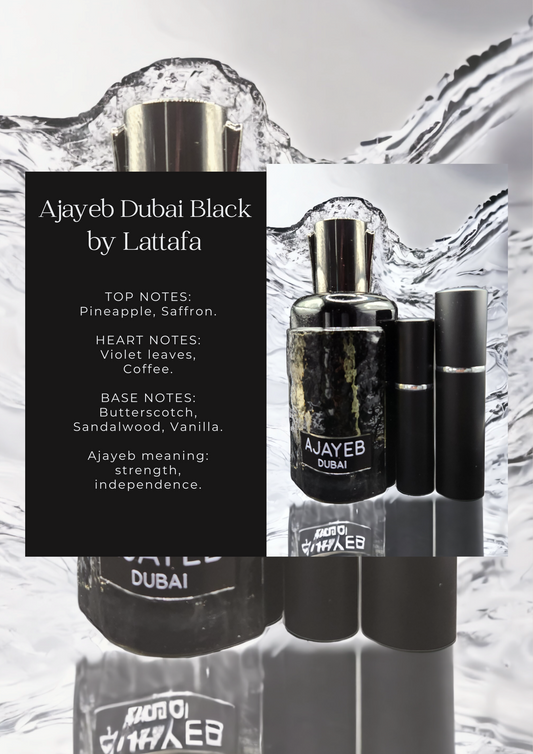 Decant of Ajayeb Dubai Black
