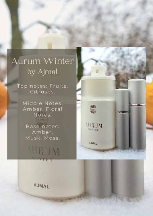 Decant of Aurum Winter by Ajmal