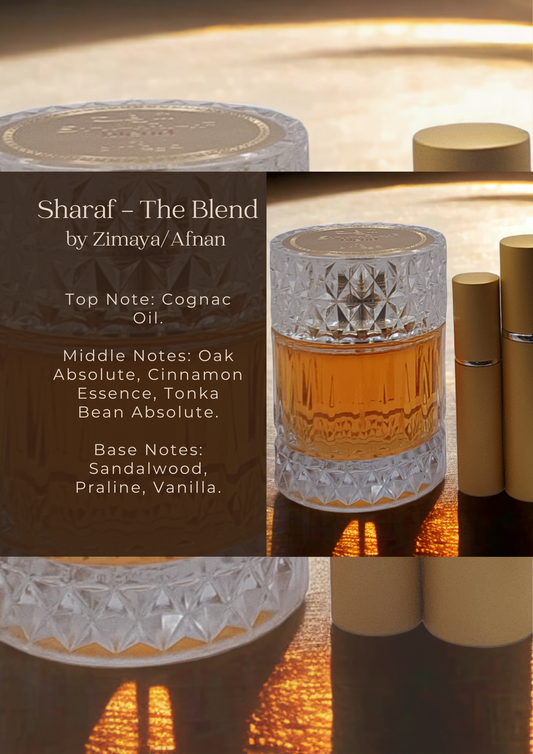 Decant of Sharaf - The Blend by Zimaya/ Angel's Share DNA