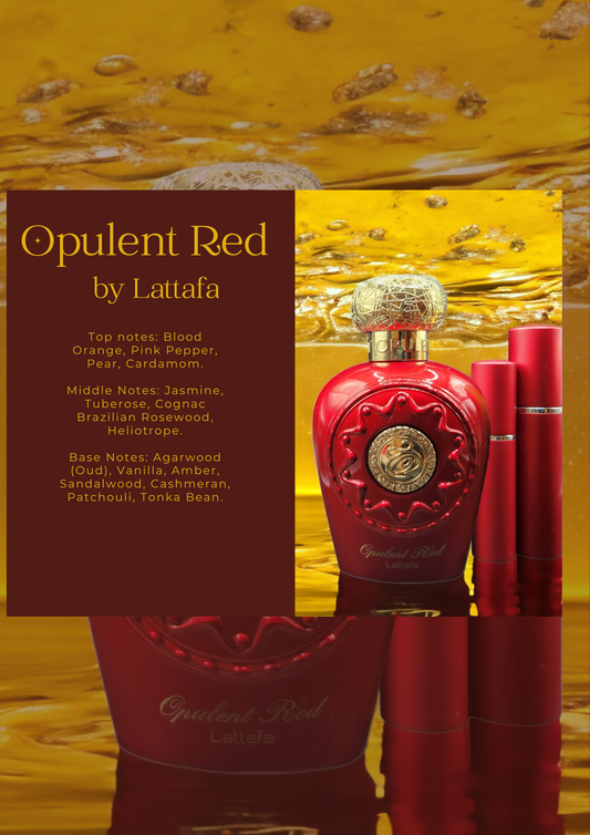 Decant of Opulent Red by Lattafa