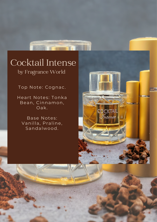 Decant of Cocktail Intense by Fragrance World