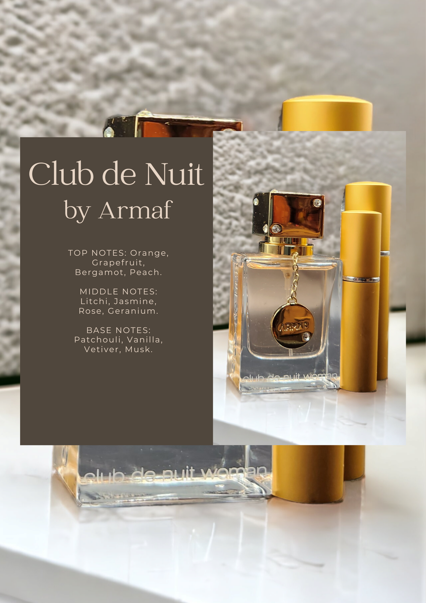 Decant of Club de Nuit Woman by Armaf