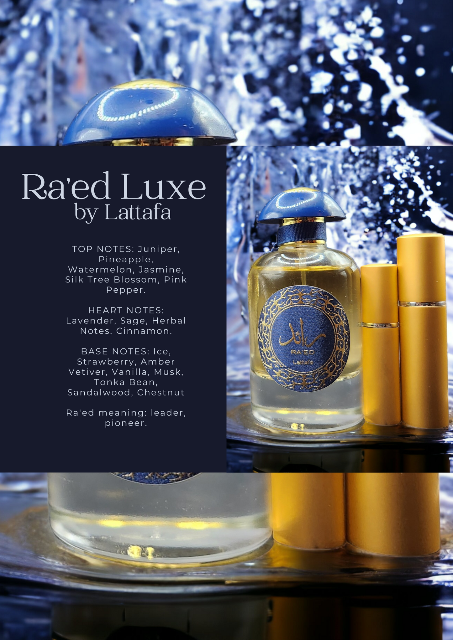 Decant of Ra'ed Luxe by Lattafa