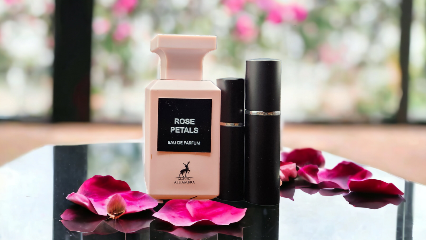 Decant of Rose Petals by Maison Alhambra